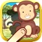 Animals Around The Equator - Beautiful free puzzle game for toddlers and kids