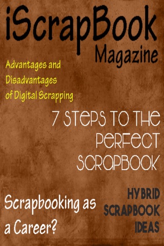 iScrapbook Magazine screenshot 3
