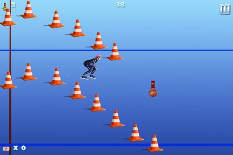 Ice It : The Winter Sport Speed Skating World Competition - Free Edition screenshot 3