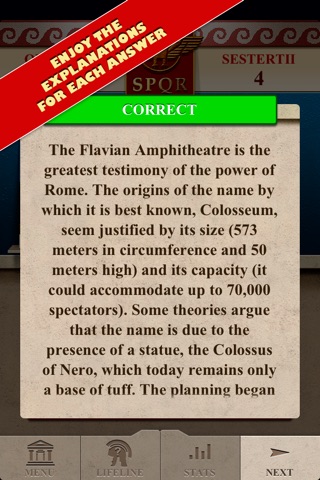 Genius Quiz History of Ancient Rome screenshot 3