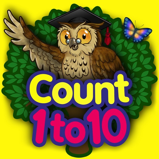 Count 1 to 10 - Mrs. Owl's Learning Tree Icon