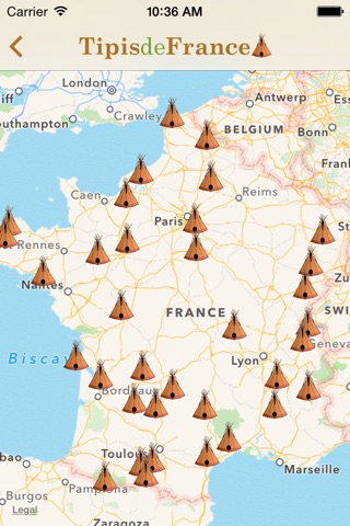 Tipis de France screenshot 2