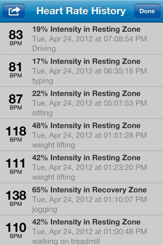 myPulse - Instant Heart Rate Monitor screenshot 3