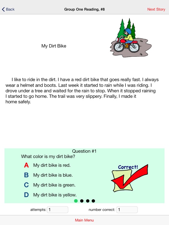 First Grade Reading Comprehension-Free screenshot-3