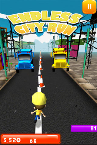 City Run Rush 3D screenshot 4