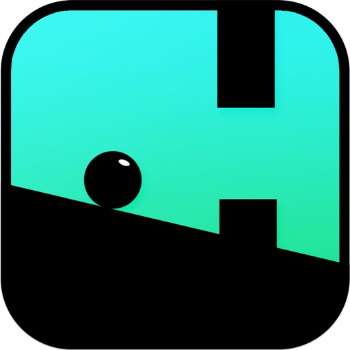 Ball Vault: Roll the ball downhill icon