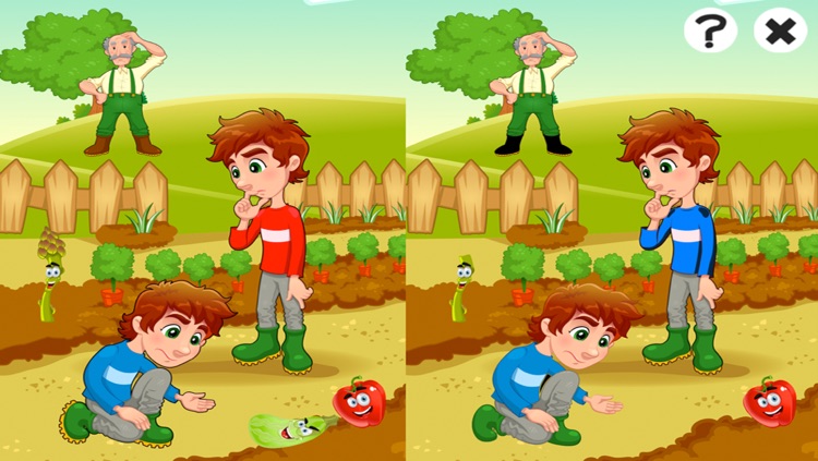 A Gardening Learning Game for Children: Learn and Play with Fruits and Vegetables