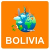 Bolivia Off Vector Map - Vector World