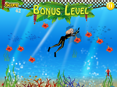 Surfing Girl vs Hungry Reef Sharks Crazy Vacation Free screenshot 4