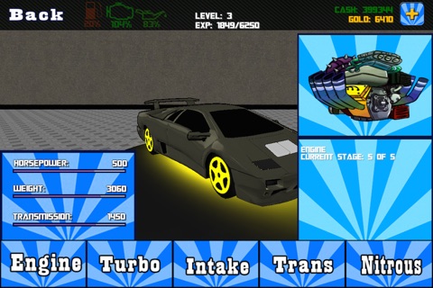Nitrous Nights - Drag Racing Online screenshot 3