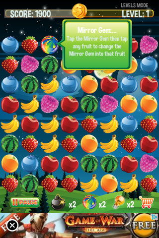 Fruit Blaster Mania - Blastings Fruits like Apples, Blueberry, Banana, Strawberry, Orange, Water Melons and Raspberry screenshot 4