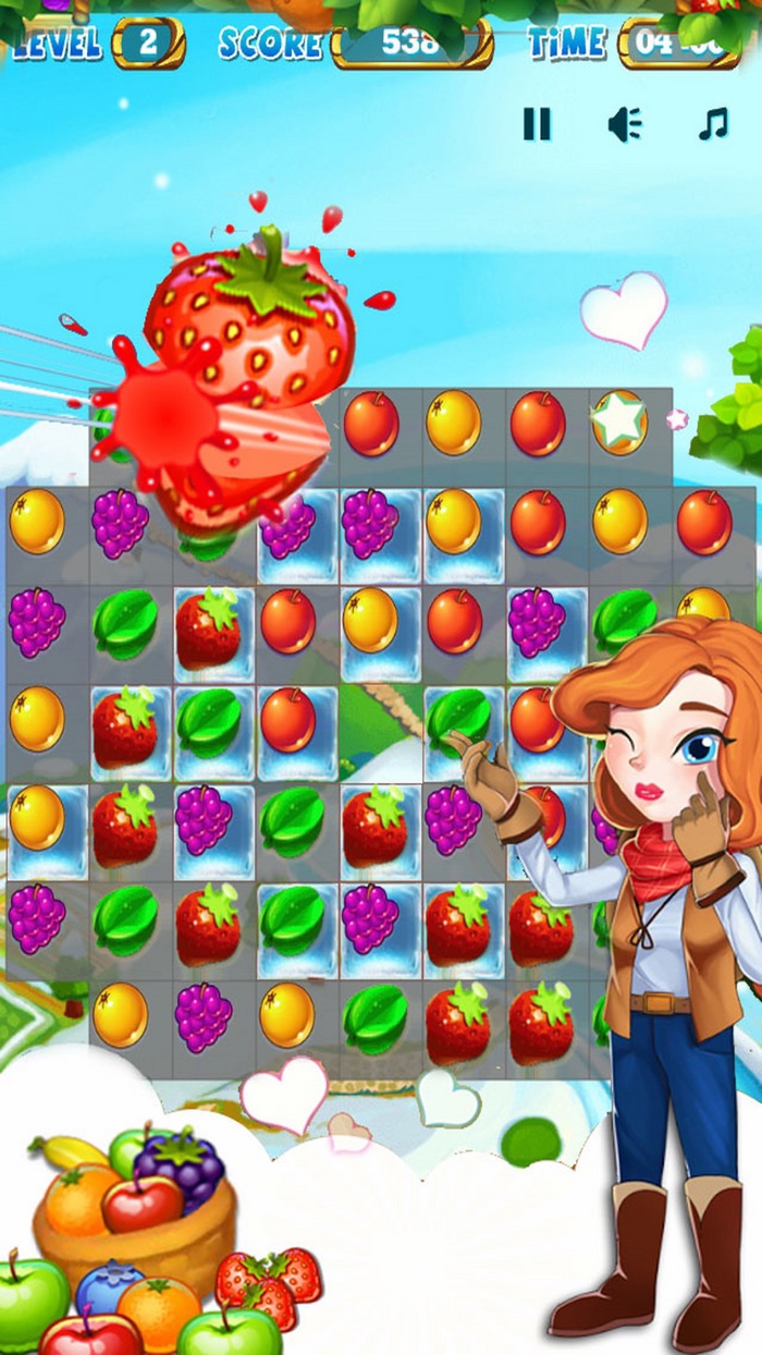 Match Fruit Game Connect Master