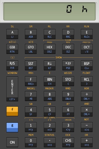 HP-16C Programmable Calculator screenshot 3