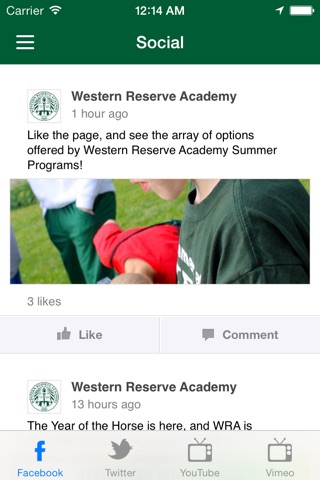 Western Reserve Academy Mobile screenshot 2