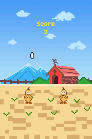 Tap Chicks - Easter Egg Juggle Game screenshot 3