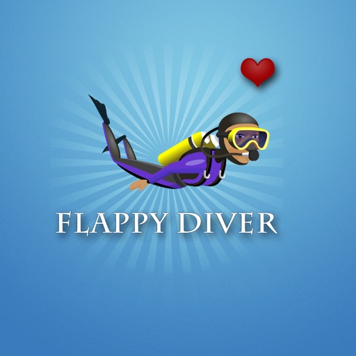 Happy and Flappy Diver Icon