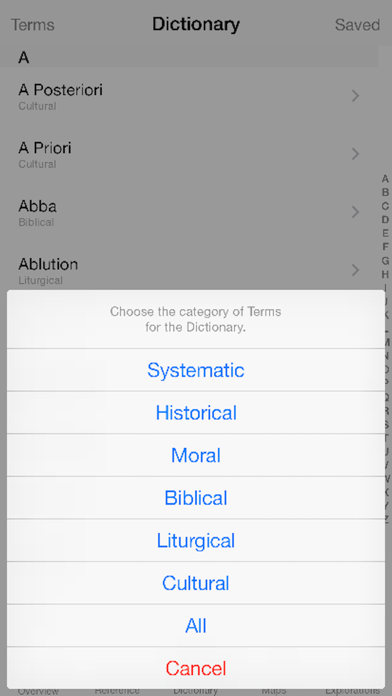 How to cancel & delete Theologica from iphone & ipad 3