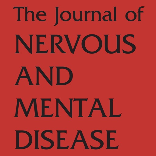 Journal of Nervous and Mental Disease icon