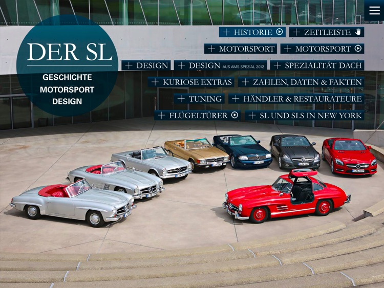 60 Jahre Mercedes SL – die Geschichte einer Ikone präsentiert von auto motor und sport