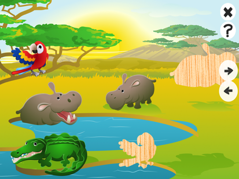 赤ちゃんや小さな子供のためにアニメーション化された動物のパズル！無料キッズゲーム：楽しい＆喜びで学習ロジックのおすすめ画像3
