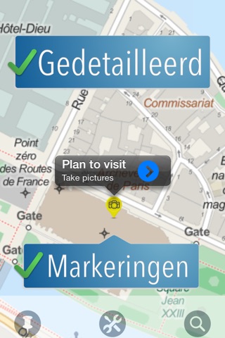 Paris Travelmapp screenshot 2