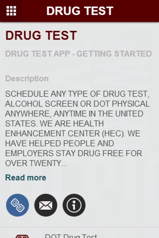 DRUG TEST App screenshot 2