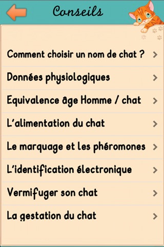 Noms de Chats screenshot 4