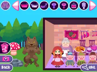 Skærmbillede 4 My Fairy Tale - Doll House Design & Decoration Game for Kids iphone