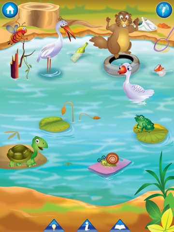 Kids Story eBook : Animal Pond screenshot 2