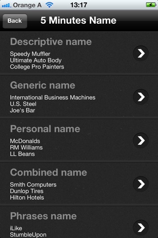 Name Generator Lite screenshot 2