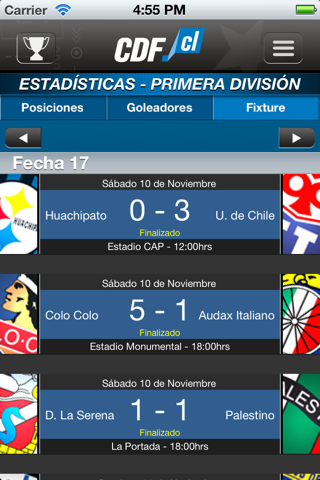 CDF Chile screenshot 4