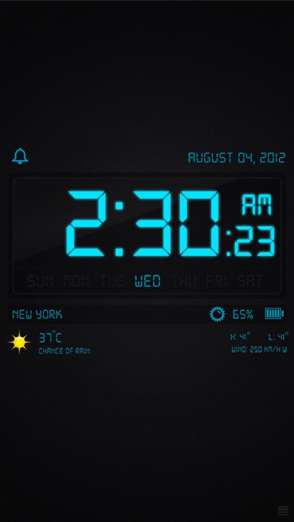Alarm Clock! - With Instant Light