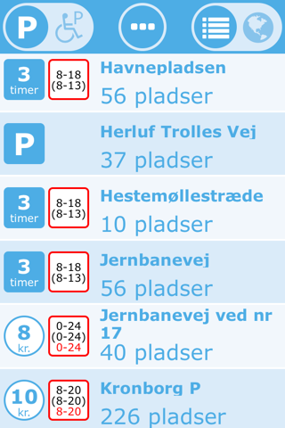 Parkering i Helsingør screenshot 2