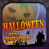 Halloween Spooks Lottery Scratch Card 777 - Ghosts Witches and Wizzards Casino Gold Win Gold