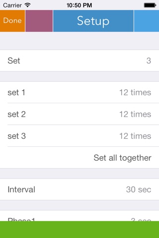 WorkoutTimerLite screenshot 2