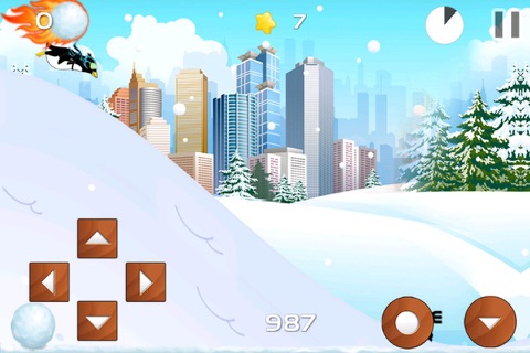 Tiny Ninja Penguin Dash Free screenshot 2