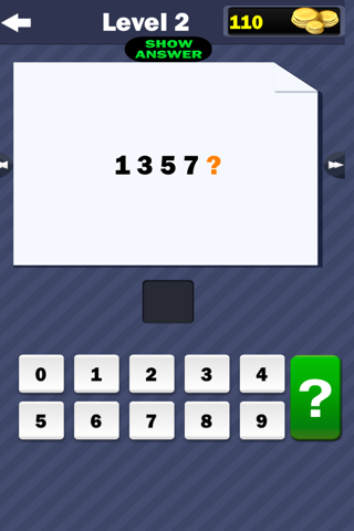 Numbers Quiz - IQ Test screenshot 2