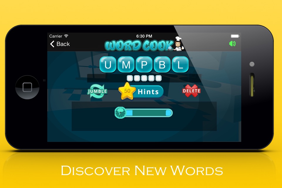 WordCook - Free Anagram Twist Jumble Word Game screenshot 2