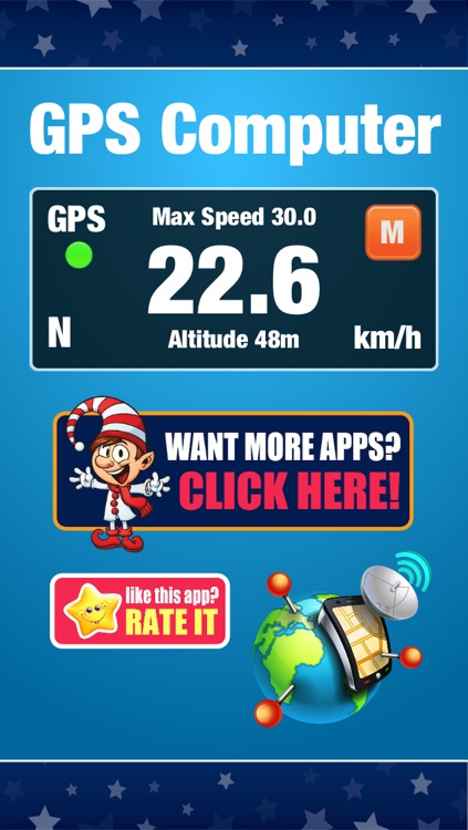 GPS Computer - Car, Bike, Motorcycle Ride Tracker and Speedometer