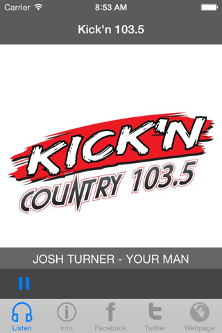 Kick'n 103.5 screenshot 2