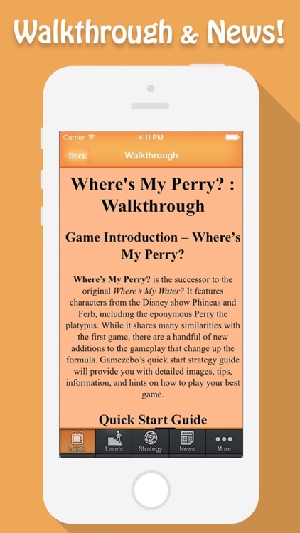 Guide For Where's My Perry? screenshot-4