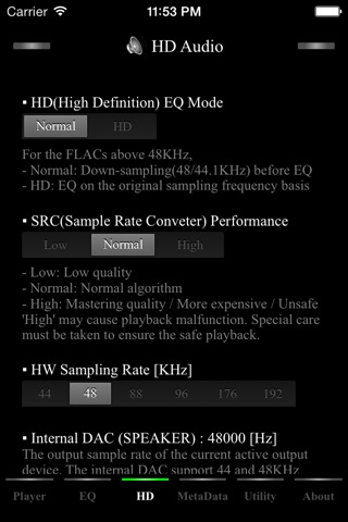 AmpliFlac - HD Flac Player screenshot 3