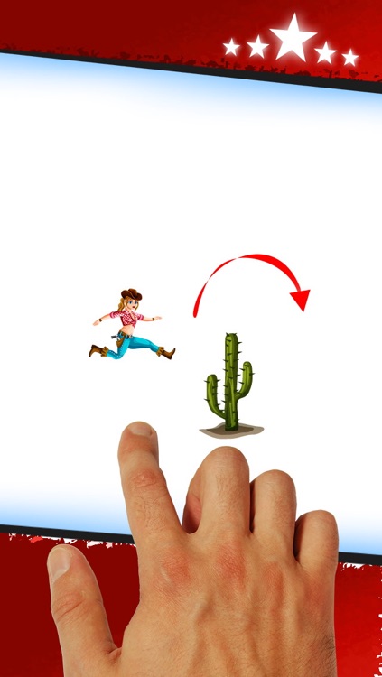 Cowboy Jump and Run Game