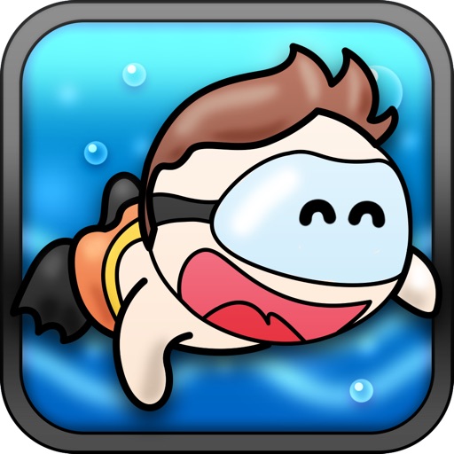 A Tiny Divers Mega Adventure Game Free - Dive and Swim Fun Icon