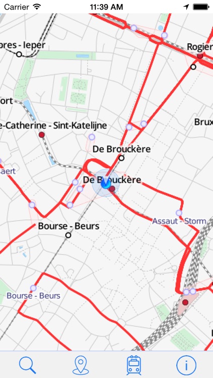 Offline Map Brussels - Guide, Attractions and Transport screenshot-4
