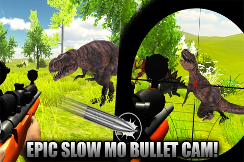 Alpha Dino Sniper 2014 3D PRO: Shoot Spinosaurus, Trex, Raptor screenshot 4