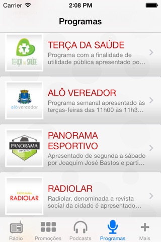 Rádio Clube Guaxupé screenshot 2