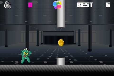 Alien Echo Jumping Attack - Space Warfare Jump Laser Shooter Free screenshot 2