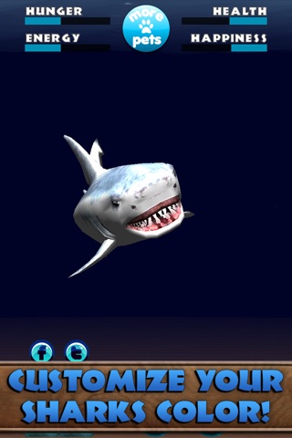 Virtual Pet Great White Shark screenshot 3