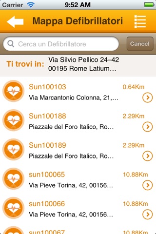 Defibrillatori in Italia screenshot 2